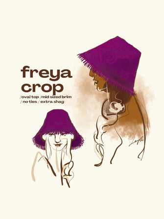 Luxury Freya Crop #25 (Designer - YSL) Medium