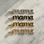 Mama Solid White Gold Pendant