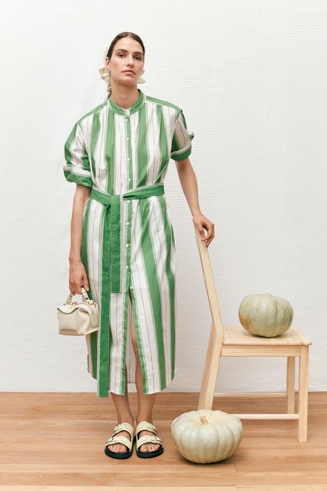 Deckchair Stripe Shirt Dress