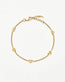 Molton Heart Mini Charm Bracelet