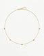Molton Heart Mini Charm Choker