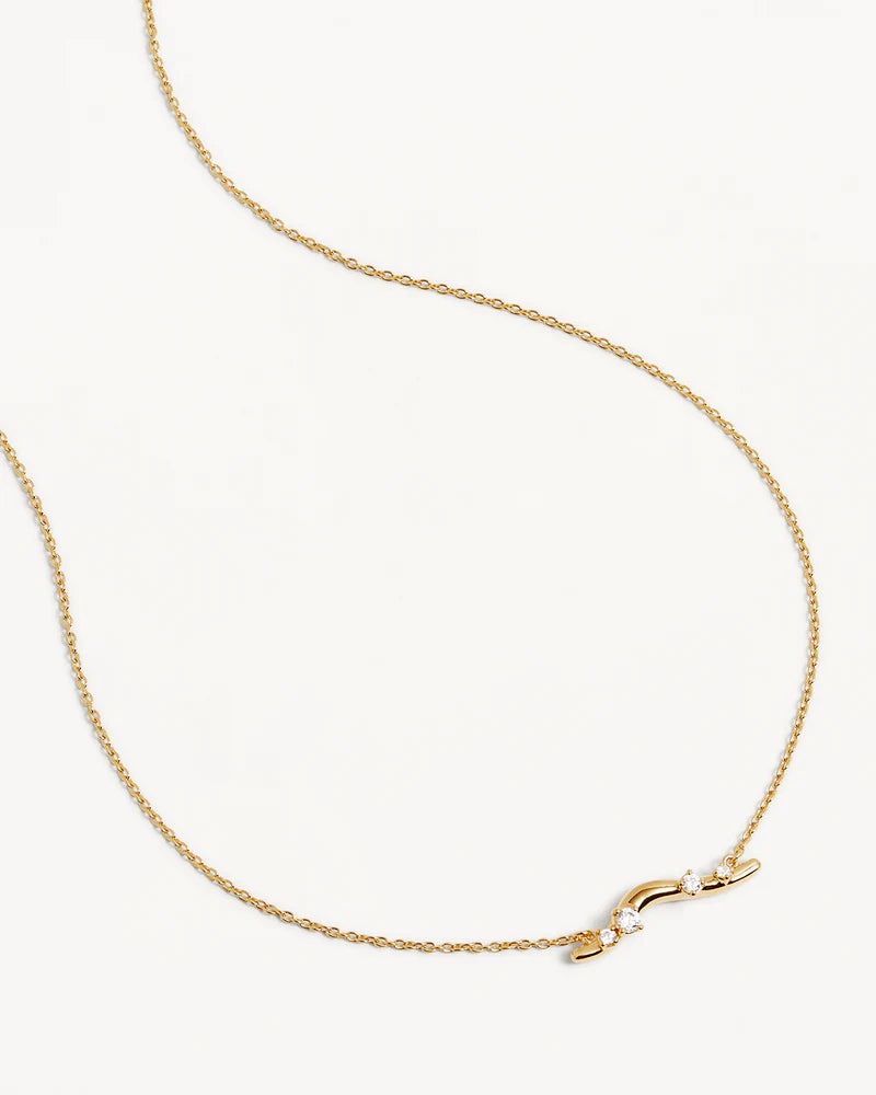 Gold Chasing Tides Necklace