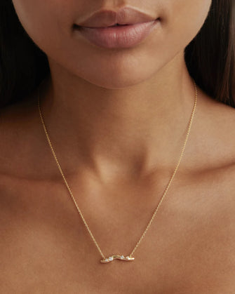 Gold Chasing Tides Necklace