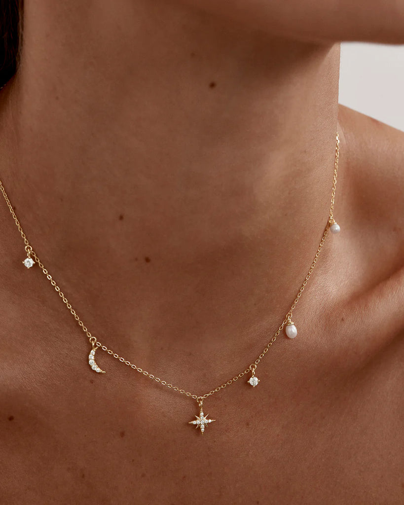 Celestial Skies Charm Choker
