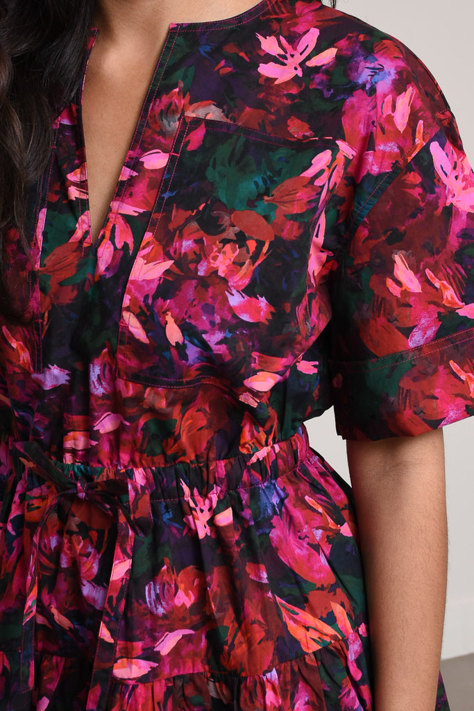 Nadira Dress Hibiscus