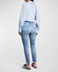 Diana Skinny Long in Light Blue