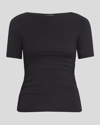 Luca Shirred Shortsleeve