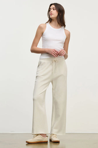 Cruz Modal Rib Tank White