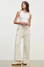 Cruz Modal Rib Tank White