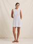 Pointelle Shift Mini Dress