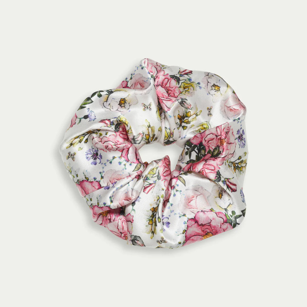 Silk Scrunchie Peony