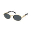65ZS Sunglasses Pale Gold Dark Grey