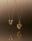 Puffy Heart Pendant Necklace