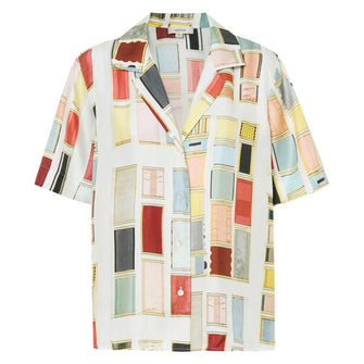 Vintage Ribbon Camp Shirt