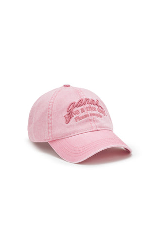 Washed Cotton Cap Pink Nectar