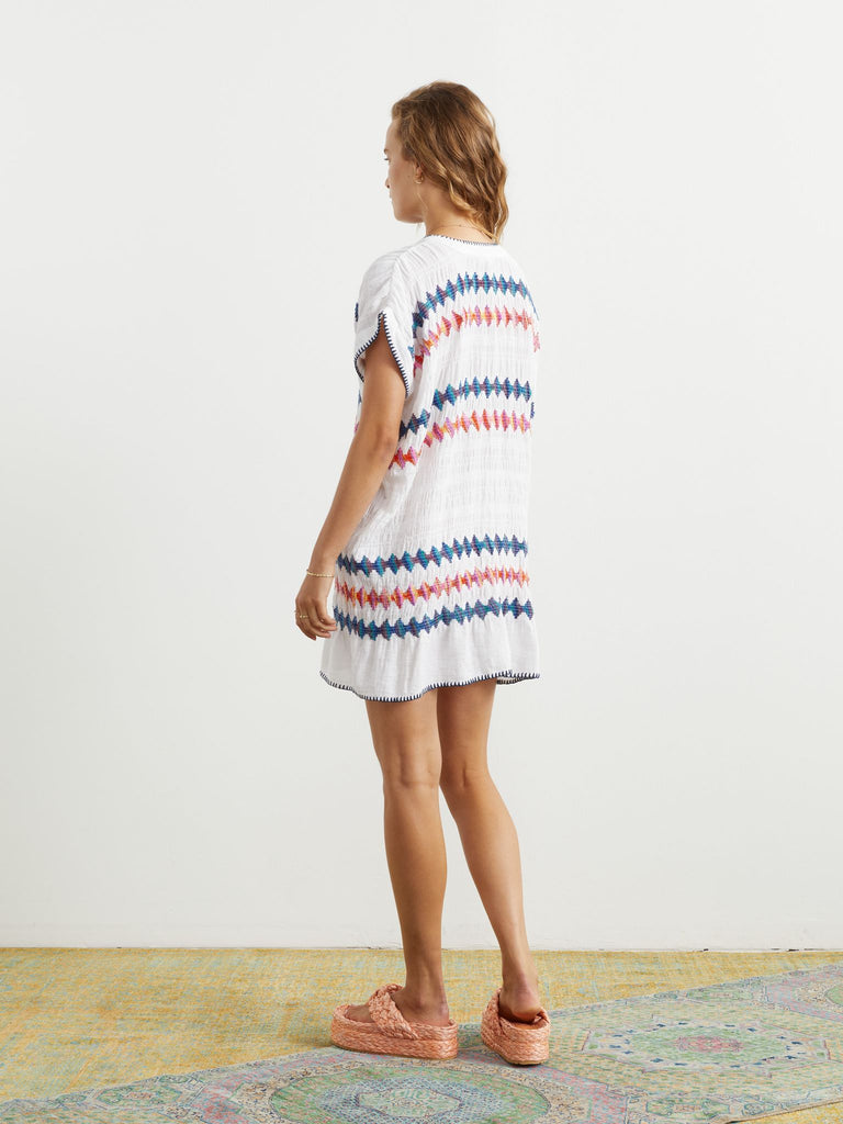 Hera Tunic White Multi