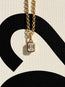 Radiant-cut Diamond Pendant