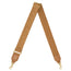 Logo Bag Strap Dark Camel