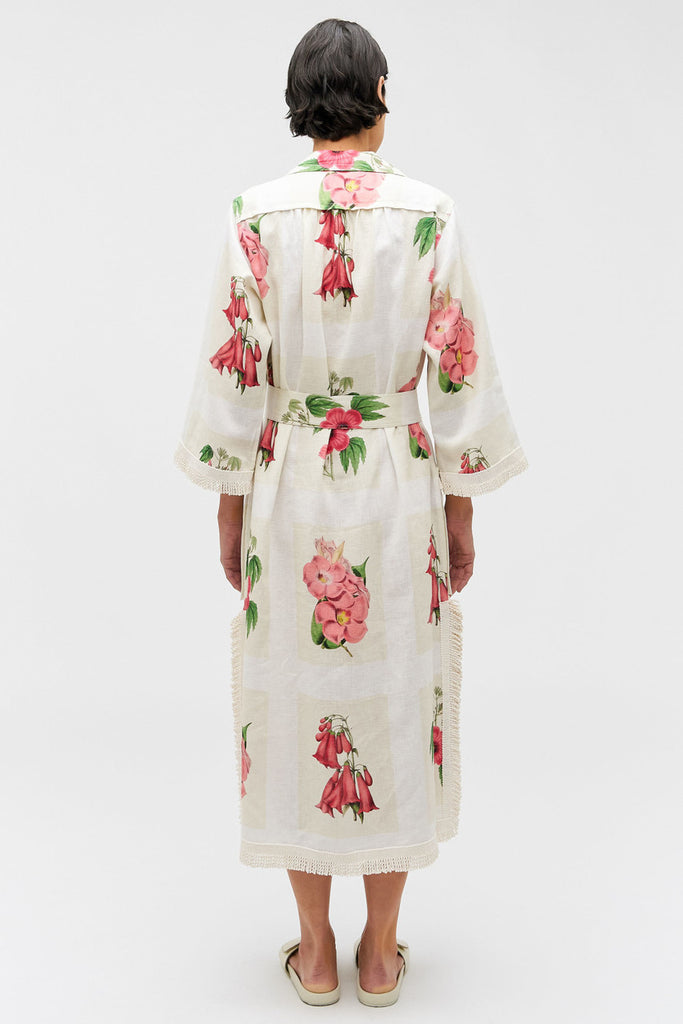 Verandah Floral Long Tunic Dress