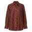 Long Sleeve Silk Shirt Barn Red