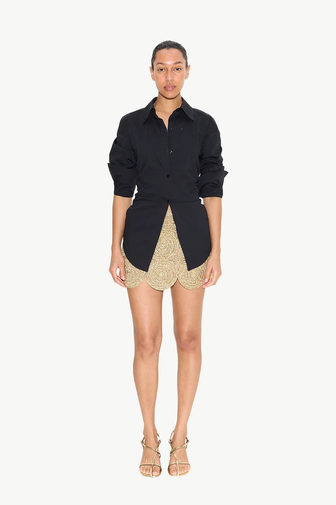 Beep Beep Mini Skirt Star Gold
