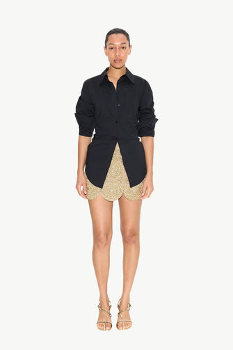 Beep Beep Mini Skirt Star Gold