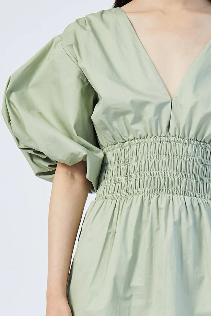 Sia Shirred Waist Mini Dress