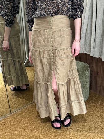 Gihane Skirt Khaki
