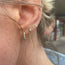 Diamonds Pavé Snake Stud Earrings- Pair