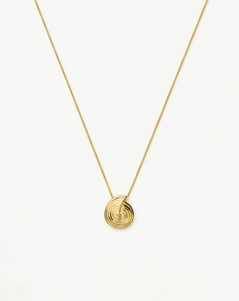 Spiral Mini Pendant Necklace