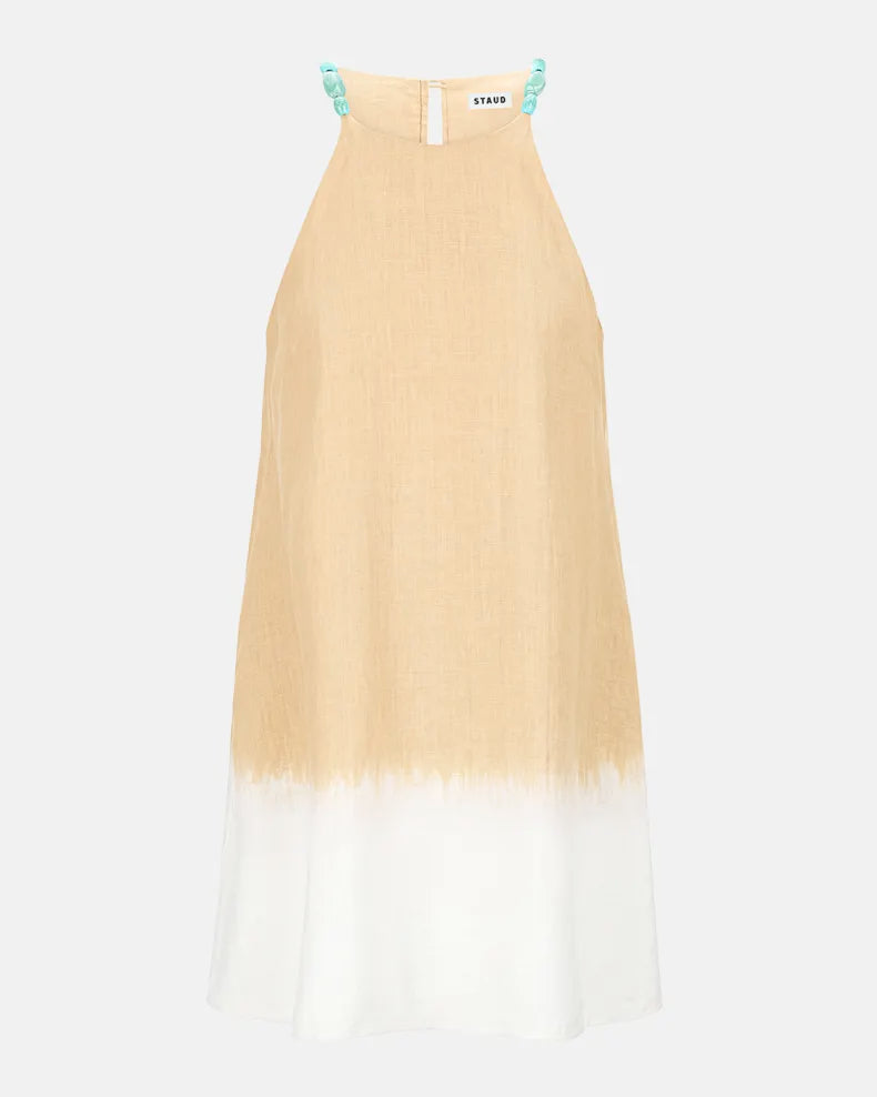 Cabo Linen Dress Desert Tie Dye