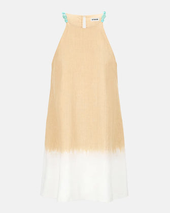 Cabo Linen Dress Desert Tie Dye