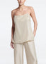 Tulum Silk Twill Cami