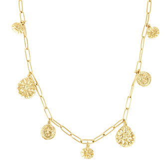 Sun Token Necklace
