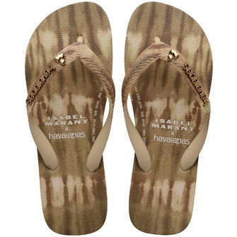 HAVAIANAS X ISABEL MARANT Beige Tie Dye Thong