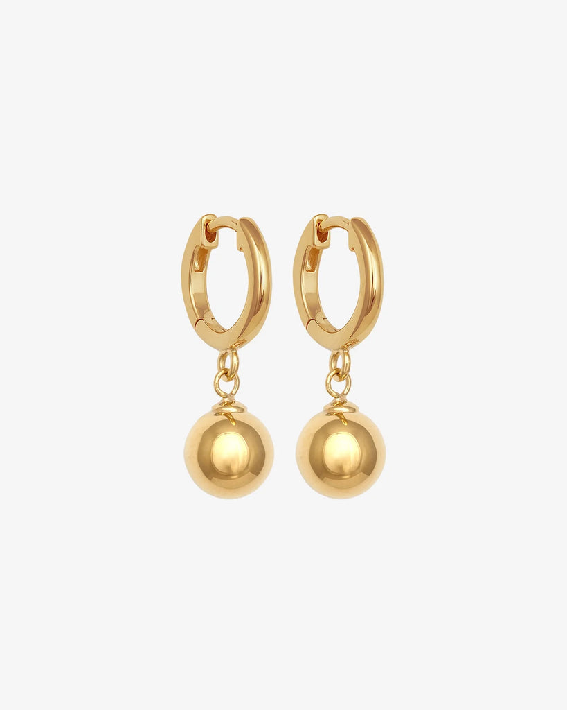 Alba Huggies Large Gold Vermeil