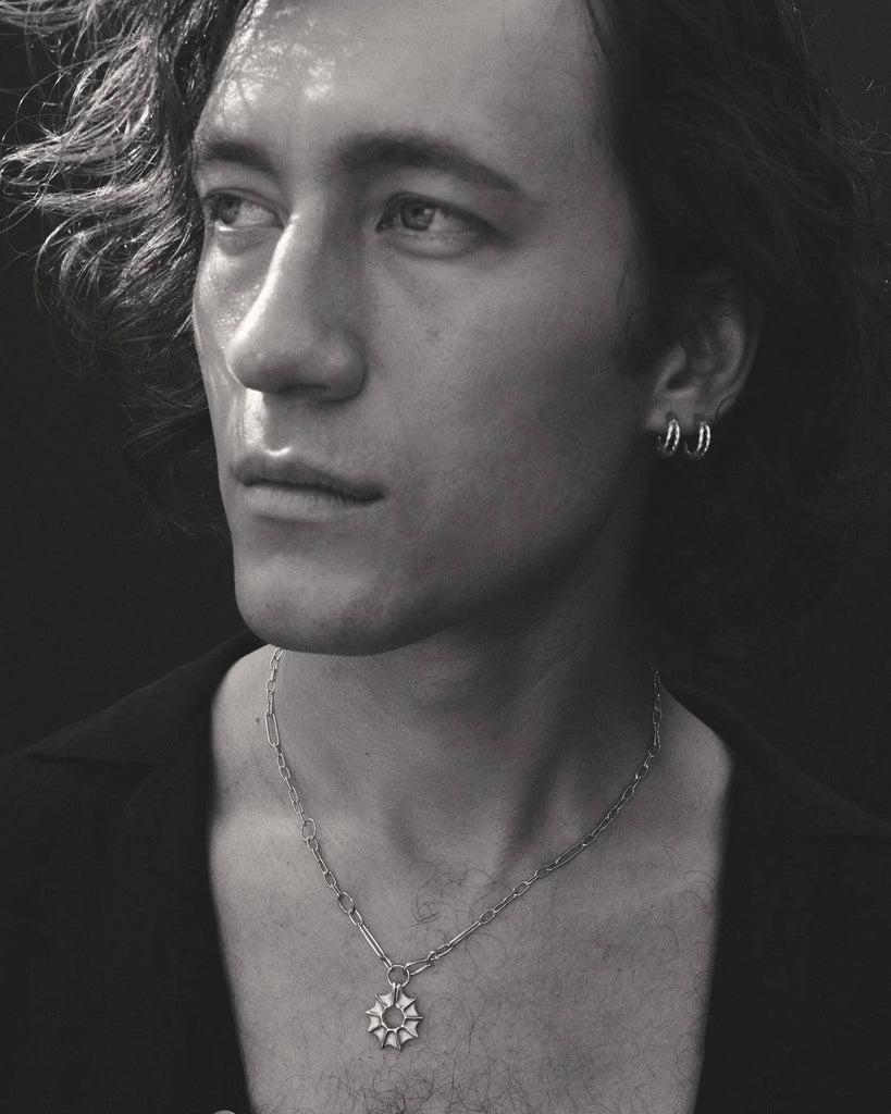 Priam Split Hoops Silver