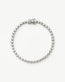 Tennis Round Bracelet Silver