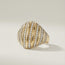 The Gatsby Ring 10K Solid Yellow Gold size 3.5