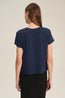Tia Short Sleeve Jersey Tee Navy