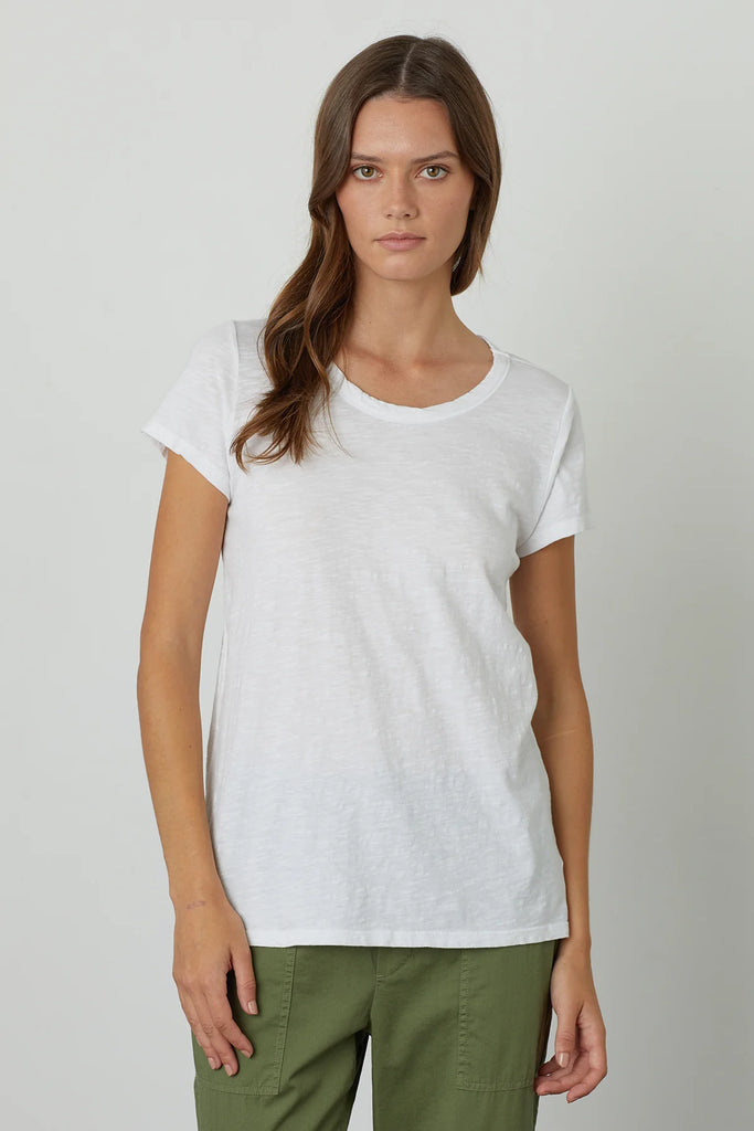 Velvet Originals Tilly Tee White
