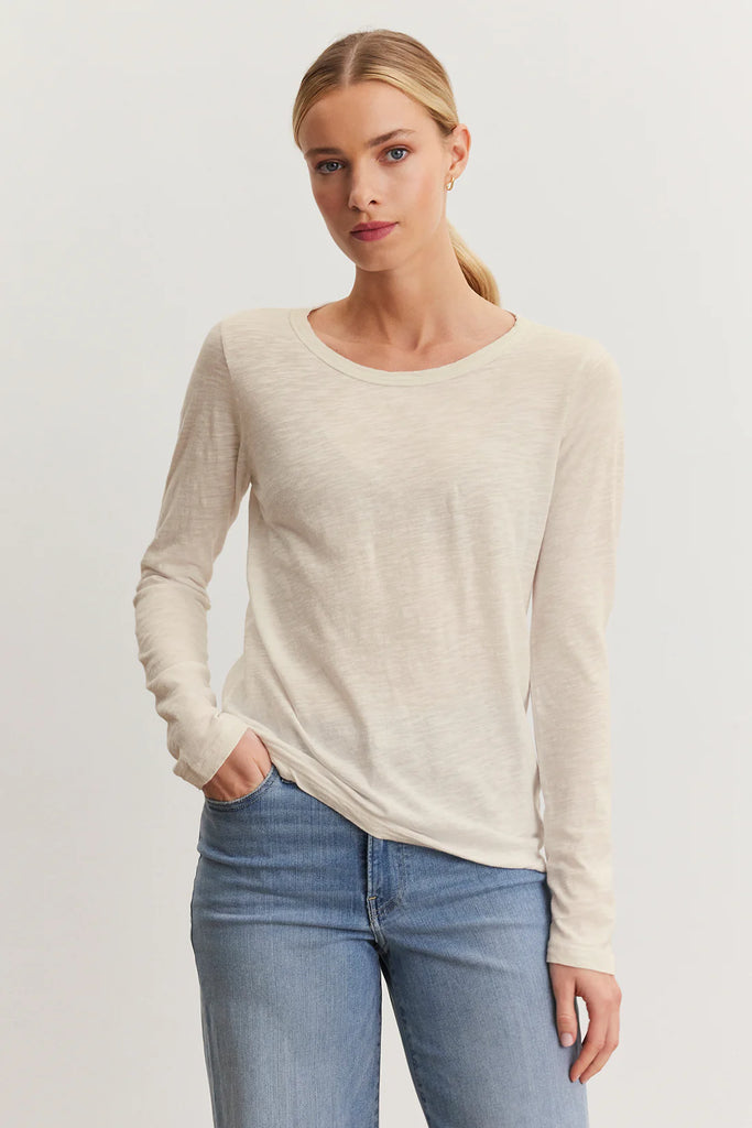 Velvet Originals Lizzie Tee Coconut