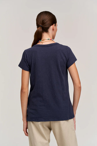 Velvet Original Tilly Tee Navy