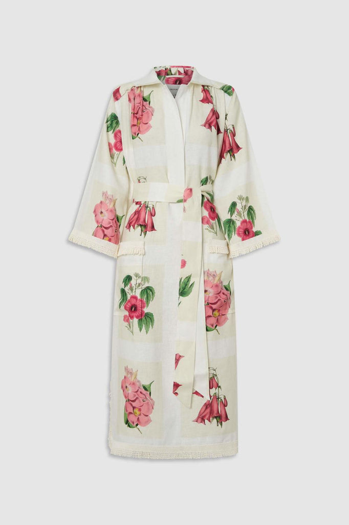 Verandah Floral Long Tunic Dress