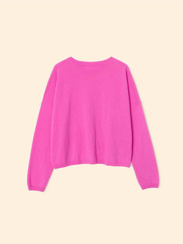 Lela Cashmere Sweater Beach Rose