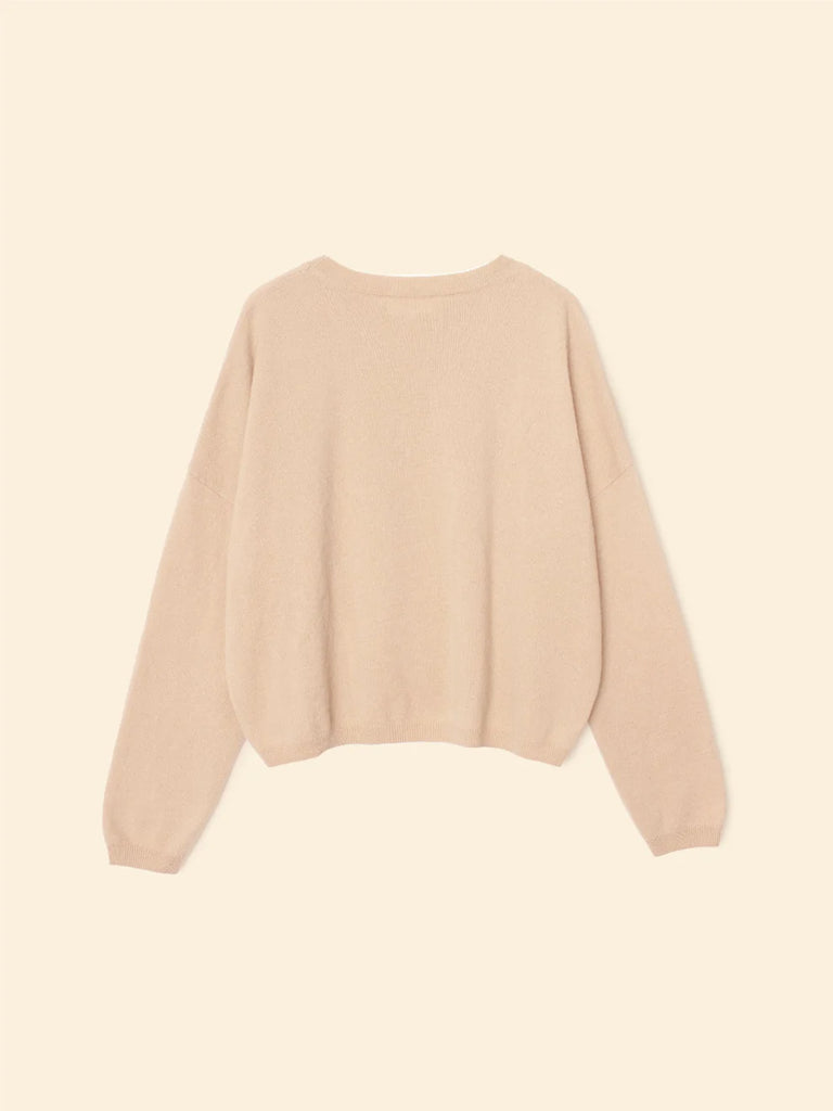 Lela Cashmere Sweater Camel