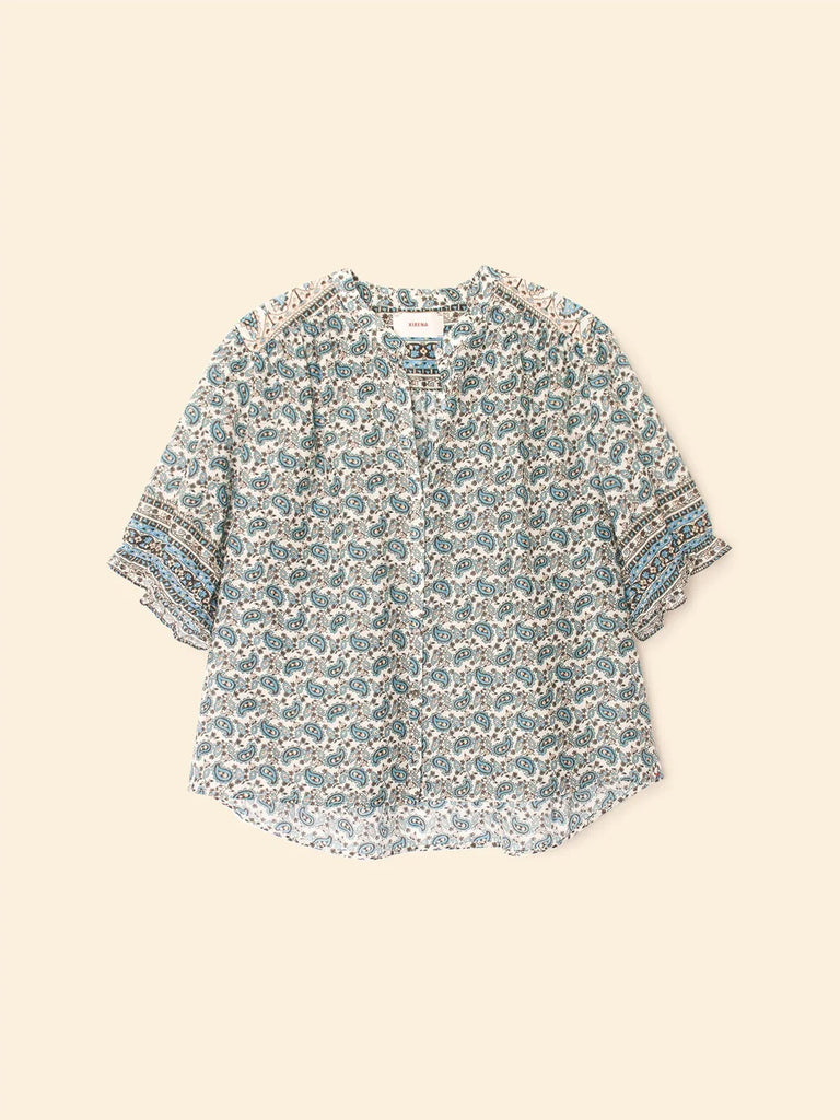 Eden Shirt Blue Bay