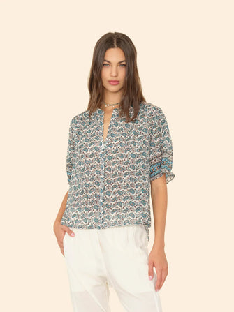Eden Shirt Blue Bay