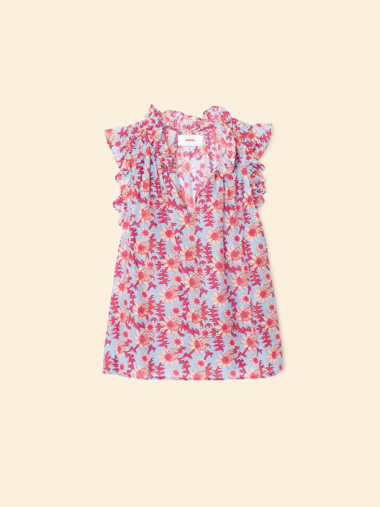 Bex Top Cornflower Blue