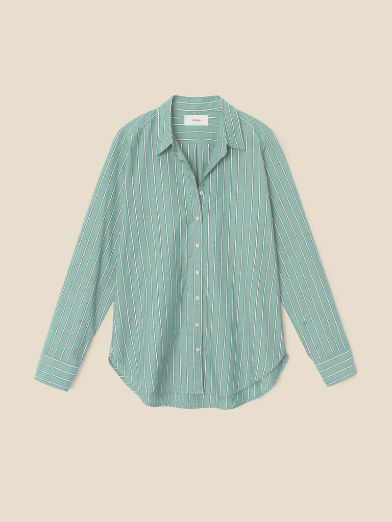 Beau Shirt Cilantro Stripe
